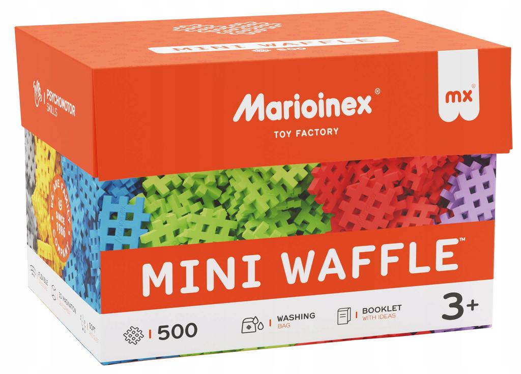 Marioinex Mini Waffle Blocks, 500 pcs, creative