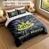 Bedding Set 1 Duvet Cover 2 Pillowcases Newcastle United FC Print Soft Bed Linen Bedroom Decor