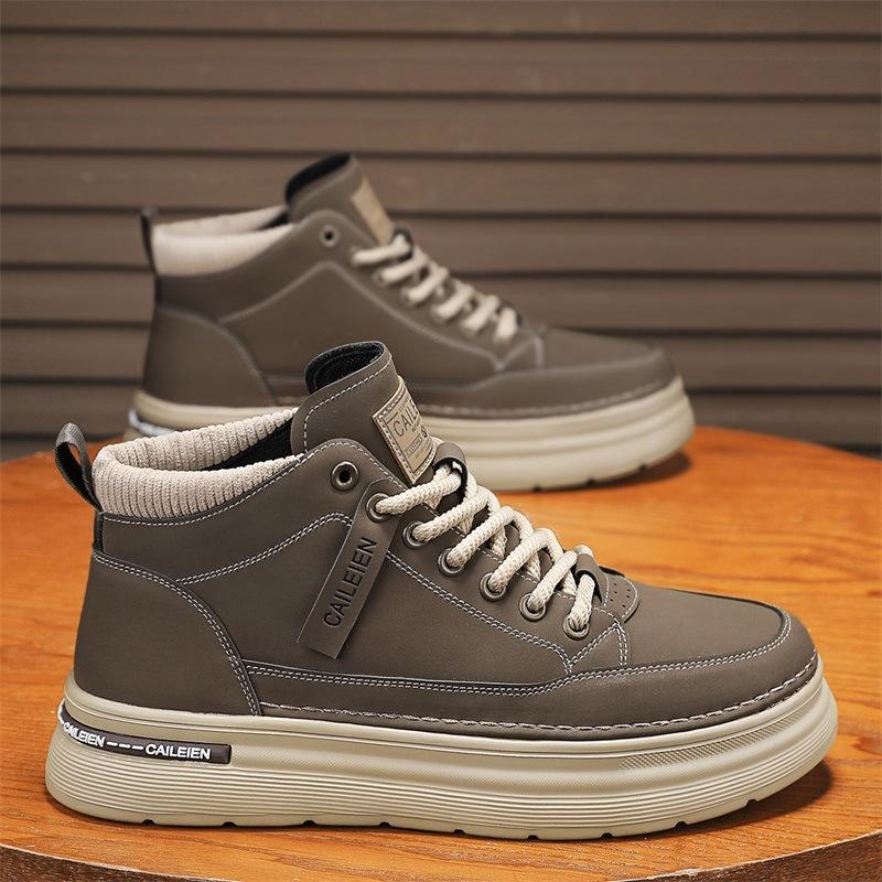 Autumn new boots retro shoes Martin boots platform sports casual shoes board shoes 39