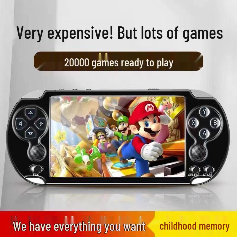 Nostalgic Rechargeable Handheld Game Console with Classic MP5: Three Kingdoms, Journey to the West & Pokemon. Free Shipping Included.