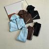 2026 Womens Sporty Casual Tracksuit Reflective Letter Outfit