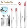 Stainless Steel Feeding Tweezers for Reptiles and Aquatic Plants