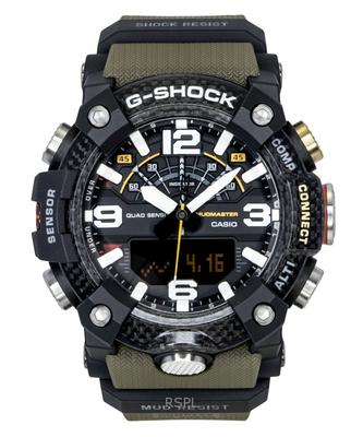 G-Shock G-Land Ustası Mudmaster Analog Dijital Akıllı Telefon Bağlantılı Siyah Kadran Kuvars GG-B100X-1A3 200M Erkek Saati