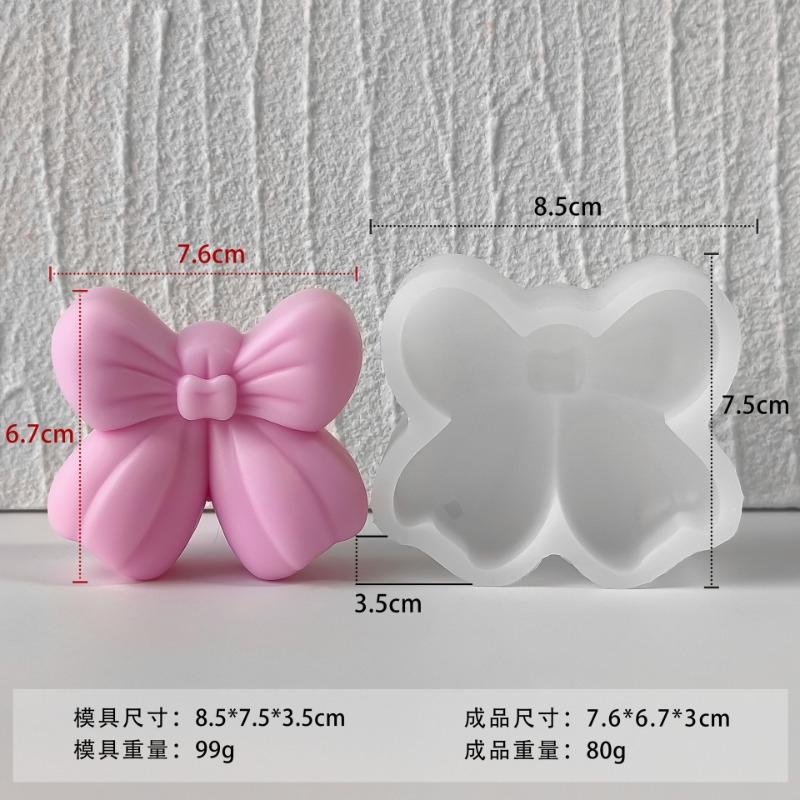 Large Butterfly Candle Silicone Mold, 3D insect Craft Gypsum Resin Cement Mold, DIY Handmade Animal Soap Making Supplies