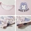 Autumn and winter sweet casual pajamas women's round neck long-sleeved trousers set loose can be worn outside spring and autumn women's loungewear