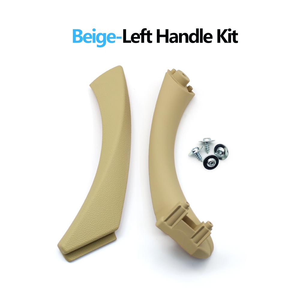 Left Right Interior Door Inside Handle with Handle Cover Trim Replacement For BMW 3 Series E90 E91 E92 316i 318i 320i 325i 328i