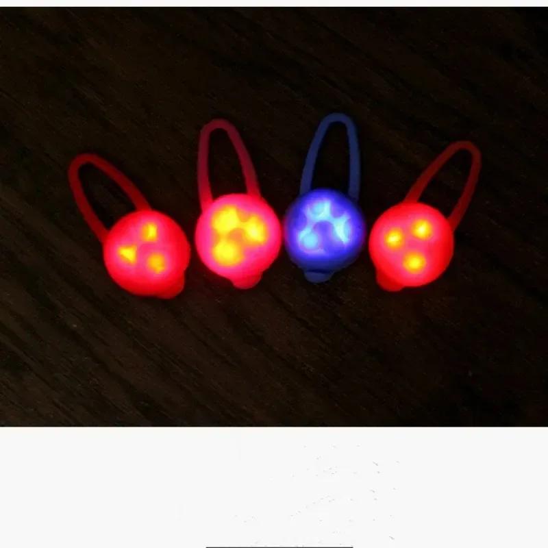 3 Stück LED-Anhänger für Haustier-Nachtsicherheit, leuchtender Anti-Verlust-Hundemarken-Licht, Geh-Halsband-Anhänger für den nächtlichen Außeneinsatz