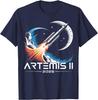 Artemis II Start na Měsíc 2026 Unisex Tričko