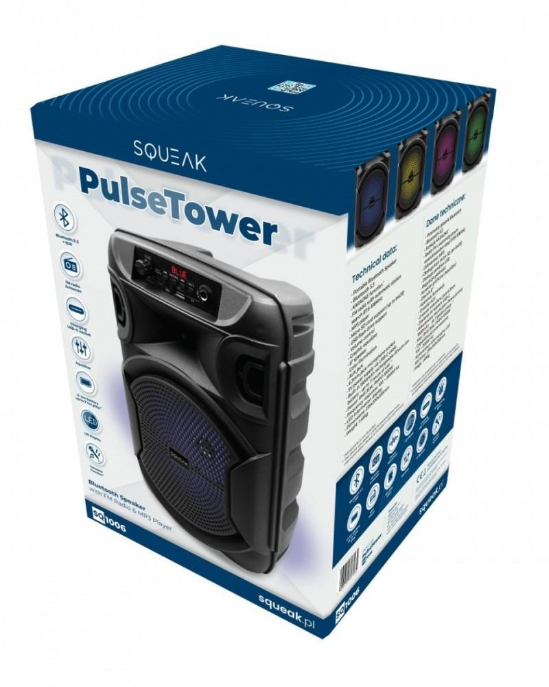 CAIXA DE SOM BLUETOOTH 5.3 E DR PULSETOWER SQ1006