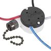 3 Speeded 4 Wire Pull Chain Fan Control Switches Pre Installed Wiring Accessory With Multiple Ceiling Fan Models