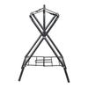 Folding Saddle Rack Portable Freestanding Horse Saddle Stand 132 lbs
