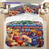 Heman Masters Universe Threepiece Set 1 Duvet Cover 2 Pillowcase Without Core Bedding Set Christmas Birthday Gift Soft And Comfortable
