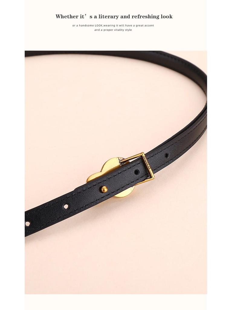 Women's Fashion Cowhide Waist Belt - Versatile & Decorative
