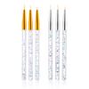 Yousheng 3Pcs Nail Drawing Pens Unique Pattern Ultra-thin Acrylic Nail Art Carving Pens DIY Manicure Gadget for Women