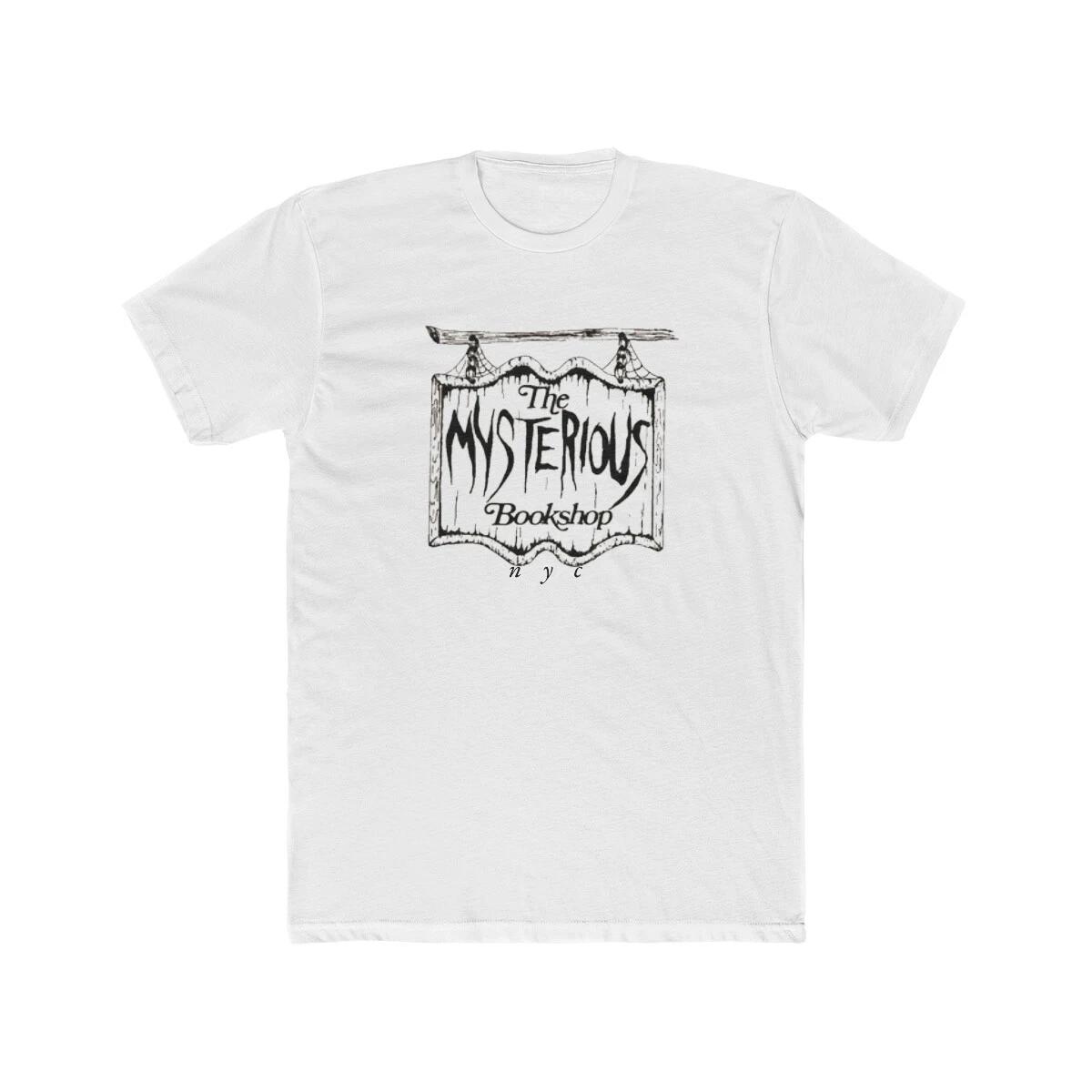 

the MYSTERIOUS BOOKSHOP Men s Cotton Crew Tee New York City S