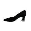Salvatore Ferragamo 5 C Pumps Mid Heel Black Women Storage Box / Storage Bag Used