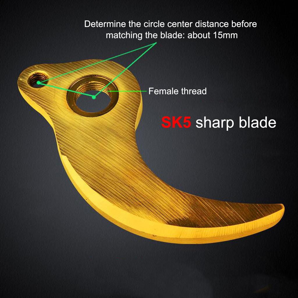 40mm čepel z oceli SK5 Vhodná pro 40mm zahradní nůžky na prořezávání, zahradní nůžky na ovoce a zeleninu, prořezávací nůžky, příslušenství pro nůž