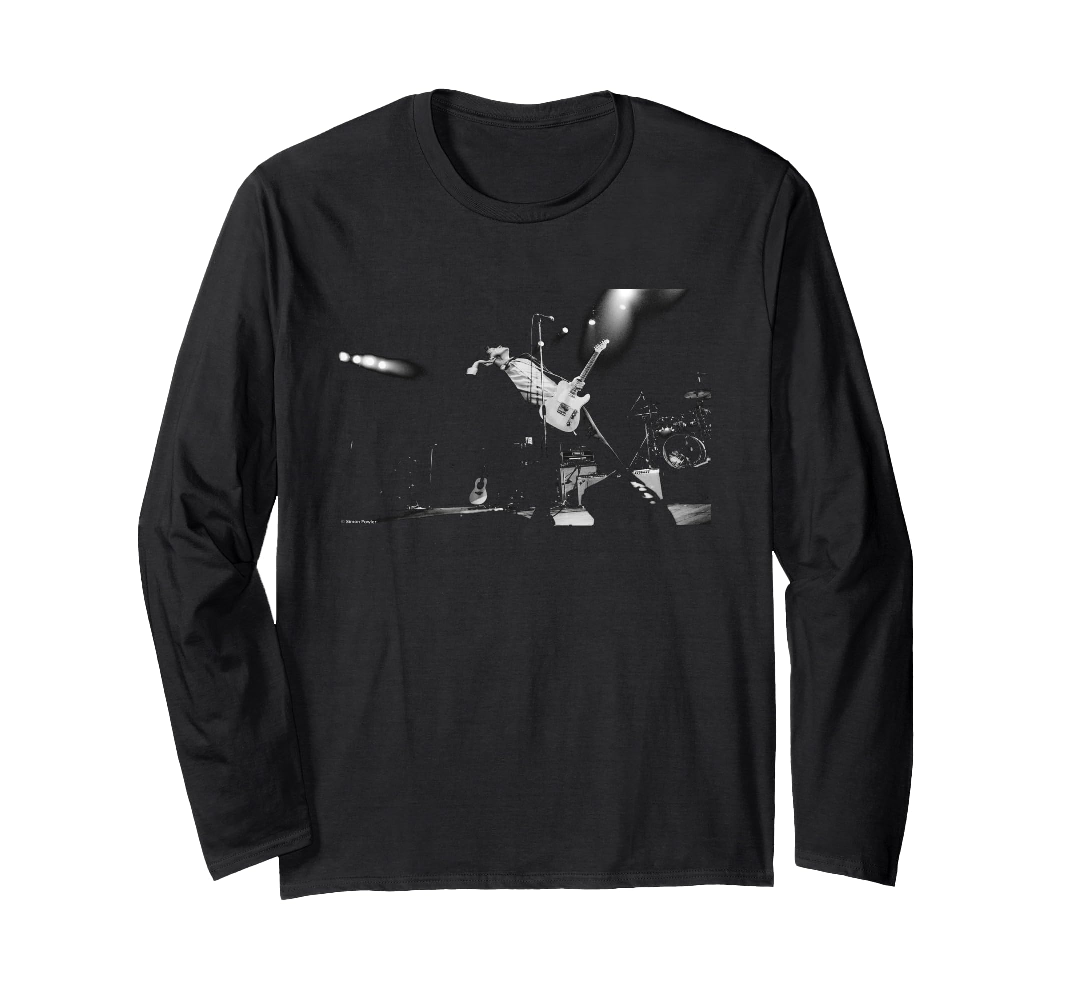 Ray Davies of the Kinks Live Simon Fowler Long-Sleeve T-Shirt