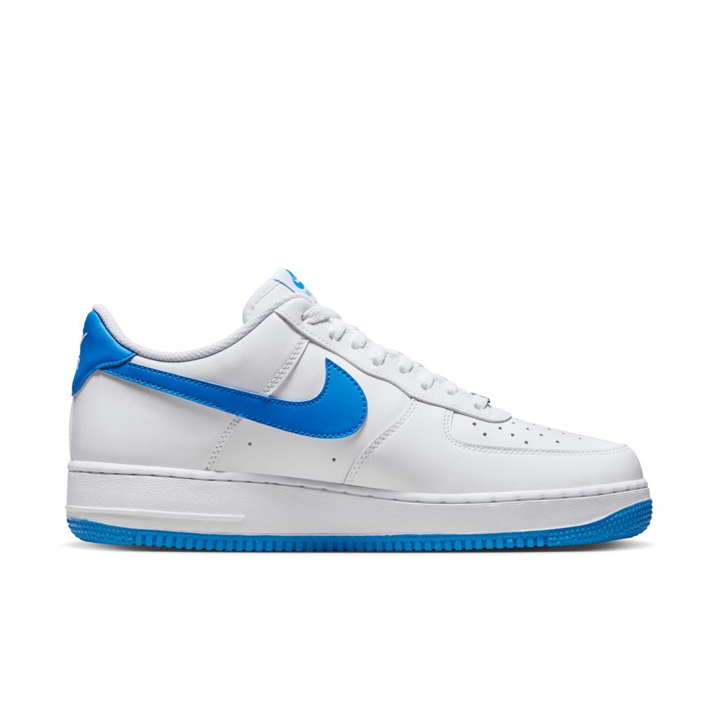 Кроссовки Nike Air Force 1 '07 white/white/photo blue