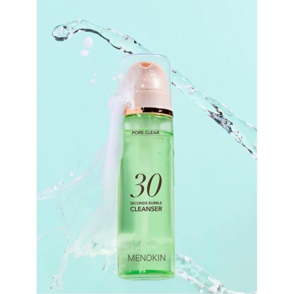 Menokin 30 Second Bubble Cleanser Pore Clear 150ml NONE