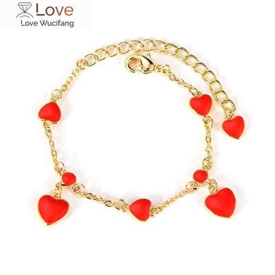 Little Heart Children 'S Hanging Bracelet Is Cute And Can Be Worn Everyday .Lt 'S New In Autumn