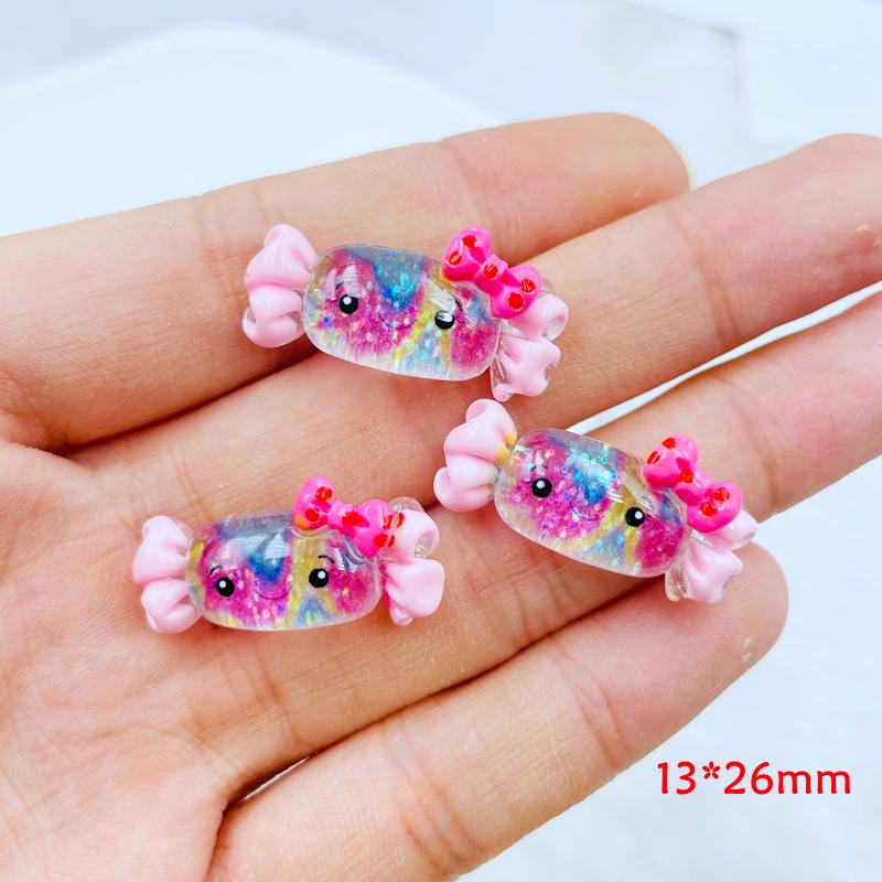 20/10 Pcs New Cute Resin Cartoon Unicorn Flat Back Cabochon Scrapbook Kawaii Diy Embellishments Charm Decorate Accessories A86