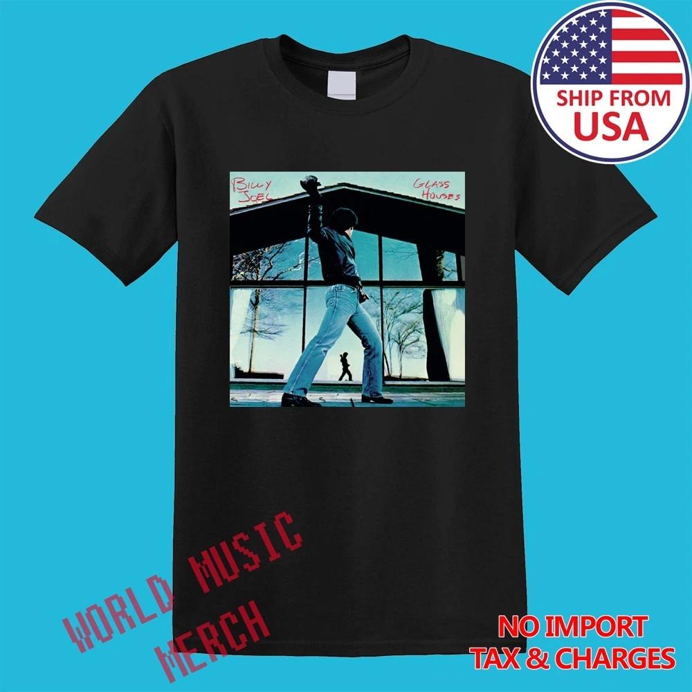 Billy Joel Glass Houses Men s Black Size S-5XL S