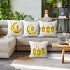 Ramadan Golden Moon Lantern Cushions Pillowcase Polyester Cushion Cover Throw Pillow Pillowcover Home Car Sofa Decor