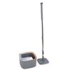 Mop Bucket Set with 2 Pieces Cloth 360 Degree Rotating Microfiber Mop Tool Dry and Wet Floor Mopping