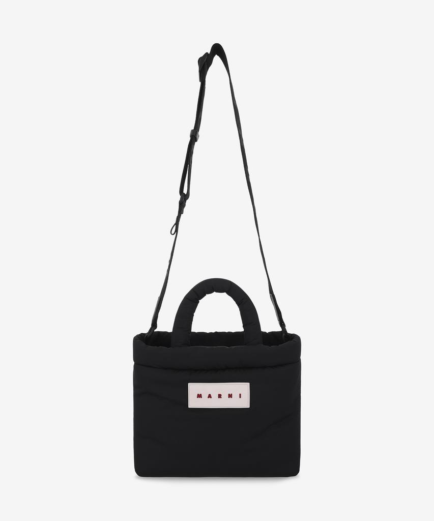 Marni Padded Ew Tote Bag - Black / Bmmp0131U2P806800N99