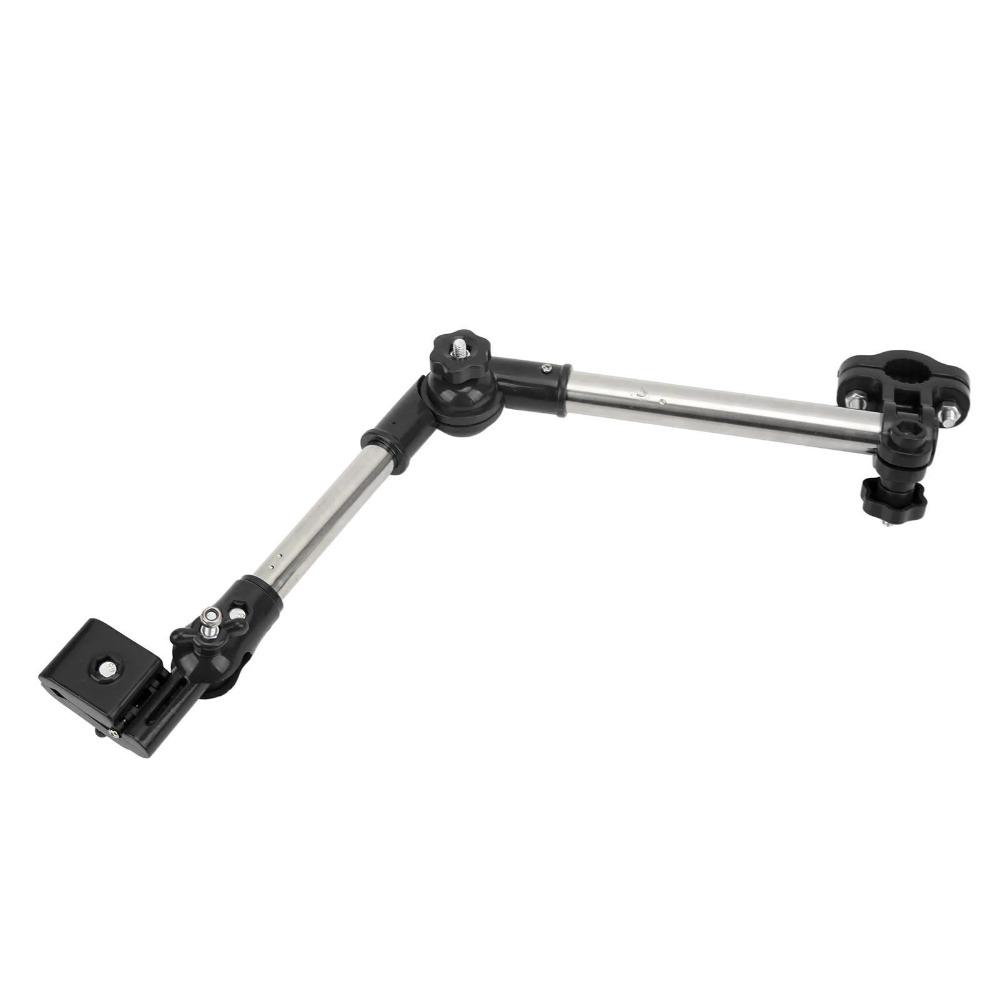 Stainless Steel Bicycle Umbrella Holder Adjustable Clamp Umbrella Holder Clamp  for Scooter