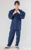 Kurume Kurume Woven Soft To the Easy To Perfect As a Winter [Ai Ai] Samue, Twill, Touch, Wear, Gift, Spring, Summer, Fall, (M, Navy)