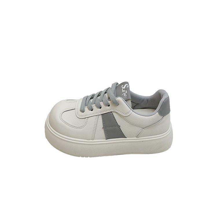 

[Youshilai] Versatile retro platform white shoes for women 2025 spring light casual sports board shoes for women 40