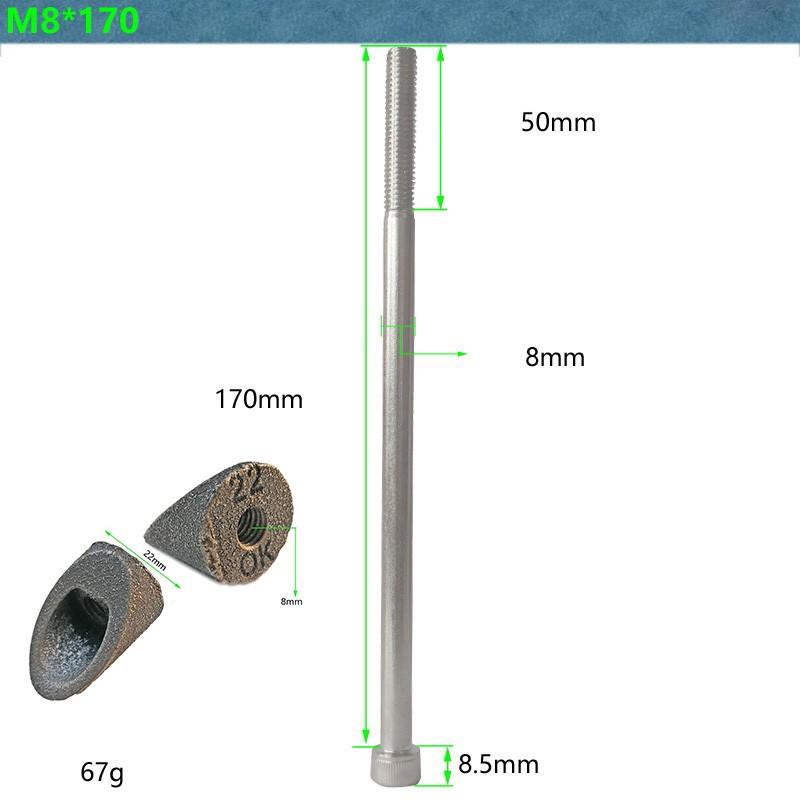 

22.2mm Bolt & Wedge Adapter Bicycle Bike Bolt&Wedge