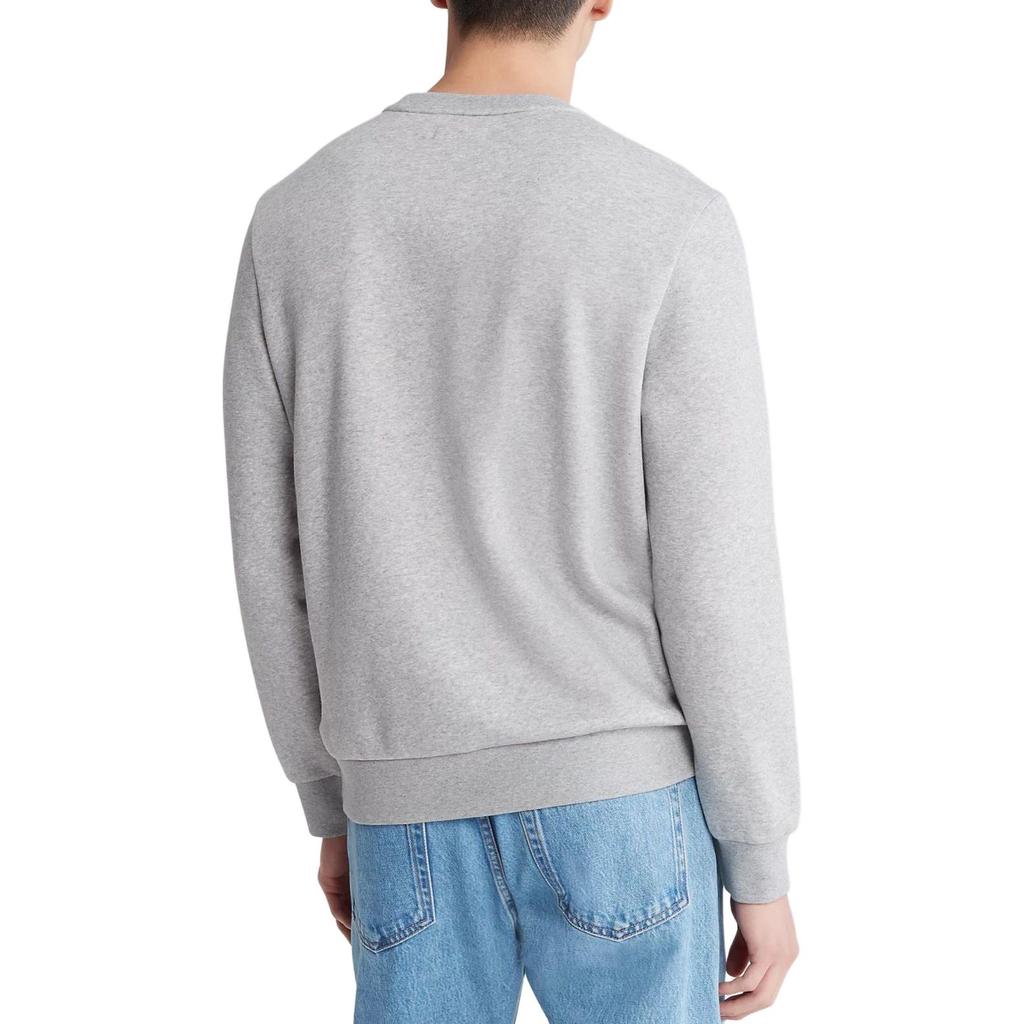 Calvin Klein Minimalist Comfortable Crew Neck Long Sleeve Sweatshirt Men sweatshirt Gray 40QP899-030
