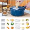 Vegetables Cheese Grater Tool Set Multifunctional Vegetable Cutter with Drain Basket Vegetable Slicer Mandoline Slicer