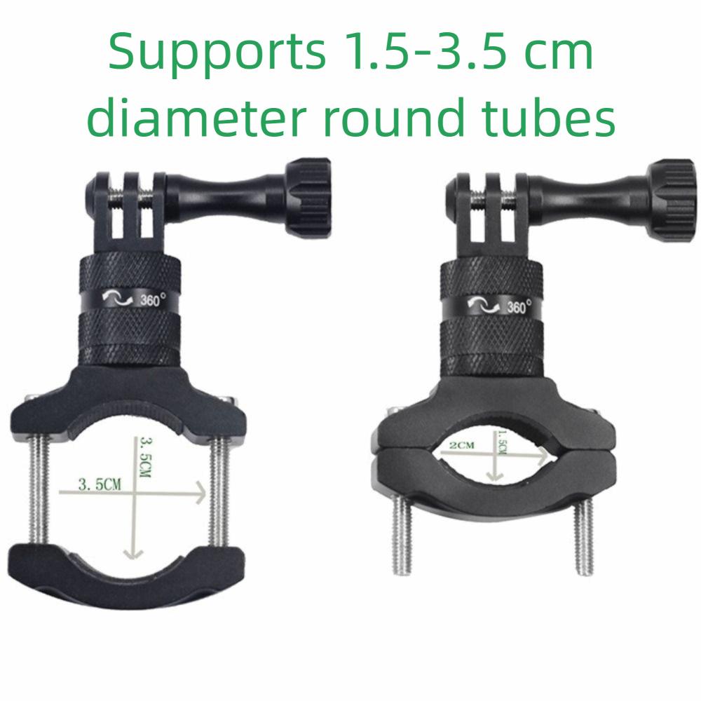 Fixed Support Bike Handlebar Mount 360 Degree Clamp Bike Fixed Support Rotary Bike Mount  Cycling