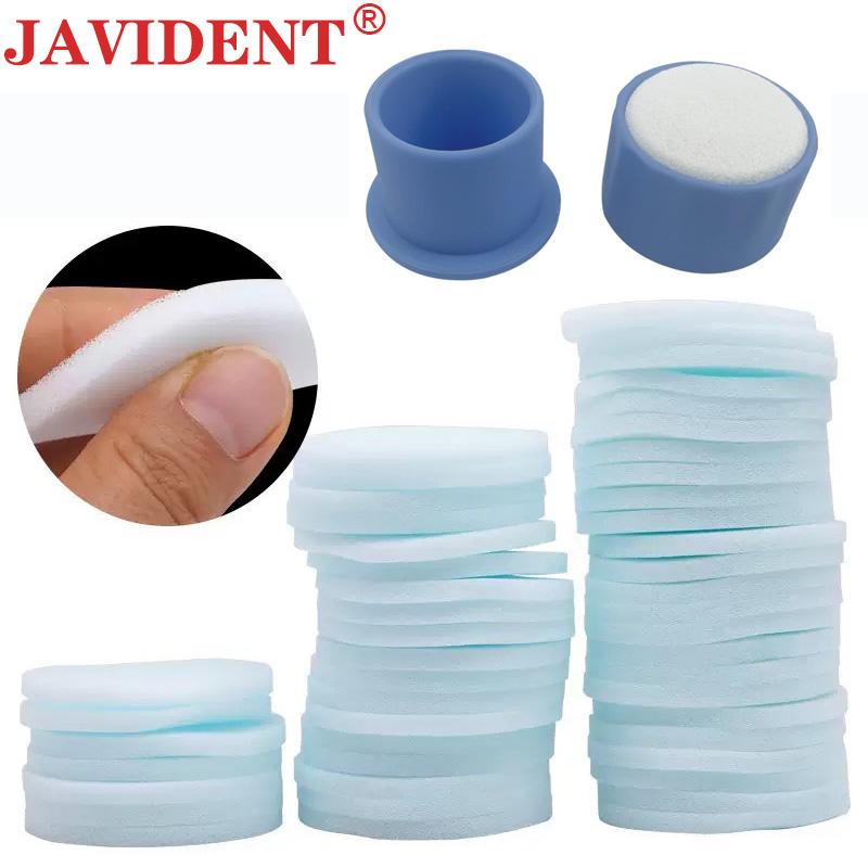 Dental Canal File Cleaning Table Foam File Drill Block Bracket Pulp File Cleaning Box Sponge Dental Laboratory Products