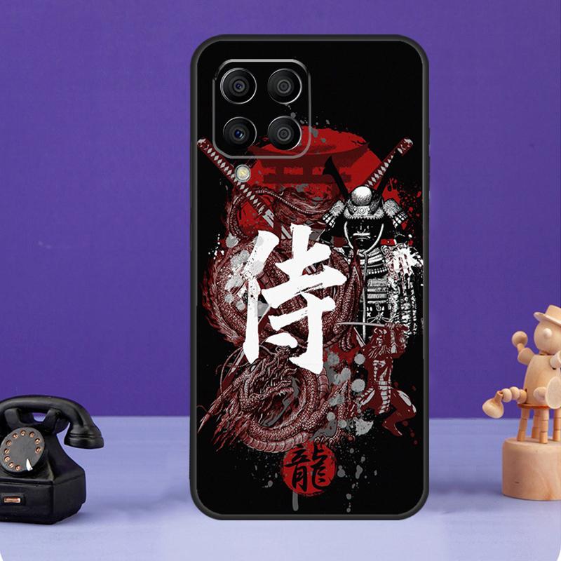 Samurai Japan Art Case For Samsung Galaxy M36 M56 M16 M33 M53 M13 M12 M32 M52 M20 M15 M55 M31 M14 M35 M34 M54