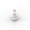 Non-Toxic Moc 10Pcs 6266 Leg Skeleton Building Blocks Kit Figures Battle Robot Foot Body Bricks Assemble Toy Children Birthday Xmas Gifts