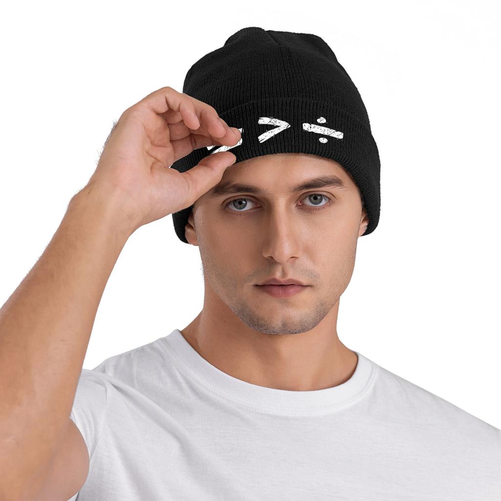 Equality Is Greater Than Division Black History Month Beanie Hats Bonnet Hats Unisex Women Knitted Hat Autumn Winter Head Wrap Caps