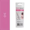 Stainless Steel Eyebrow, Nose, and Beauty Scissors with Round, Curved, and Pointed Heads