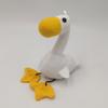 Goose Plush White Stuffed Doll Animal Hanging Decoration Soft Toy Gift Birthday