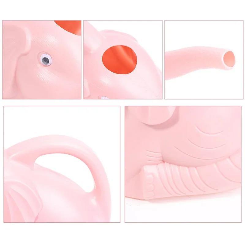 1PC Plastic Elephant Watering Can Home Patio Lawn Gardening Plant Outdoor Irrigation
