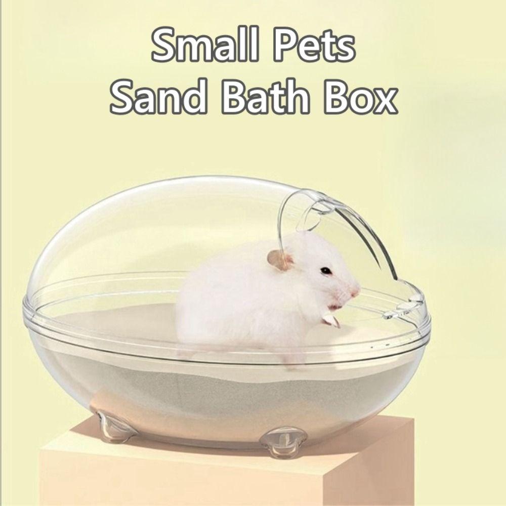 Plastic Hamster Bathtub Dinosaur Style Small Pet Cleaning Tool Hamsters Bathroom for Small Animals
