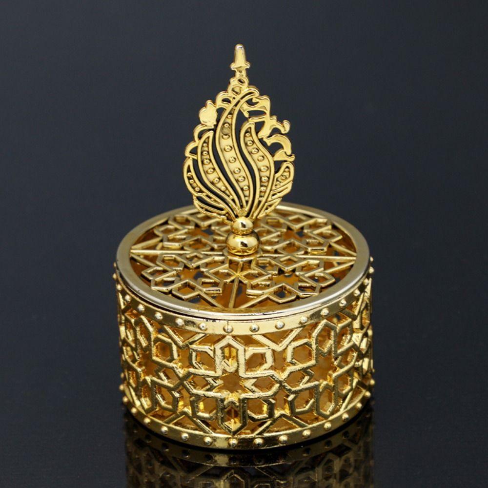 Handheld Candy Container Box European Style Packaging Gift Box Gold Hollow Box  Birthday Party