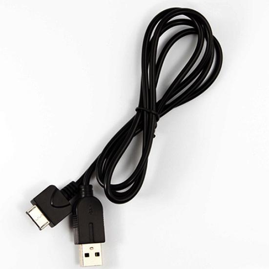 2 In 1 Black USB Data Transfer Sync Charger Cable for PS Vita PSVita PSV