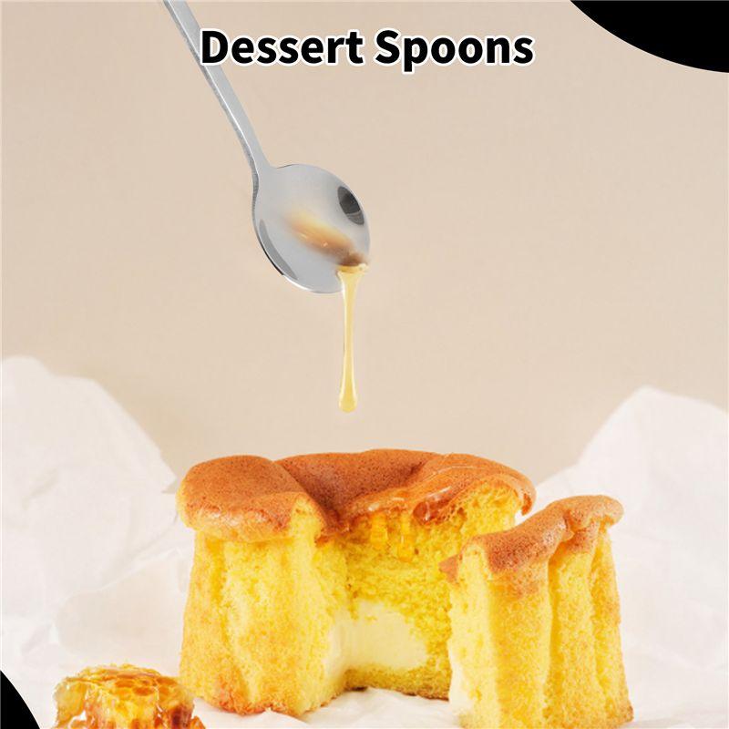 Good-1 Pcs/Set Coffee Scoop 304 Stainless Steel Coffee Spoon With Long Handle Dessert Tea Spoon Set Kitchen Accessories