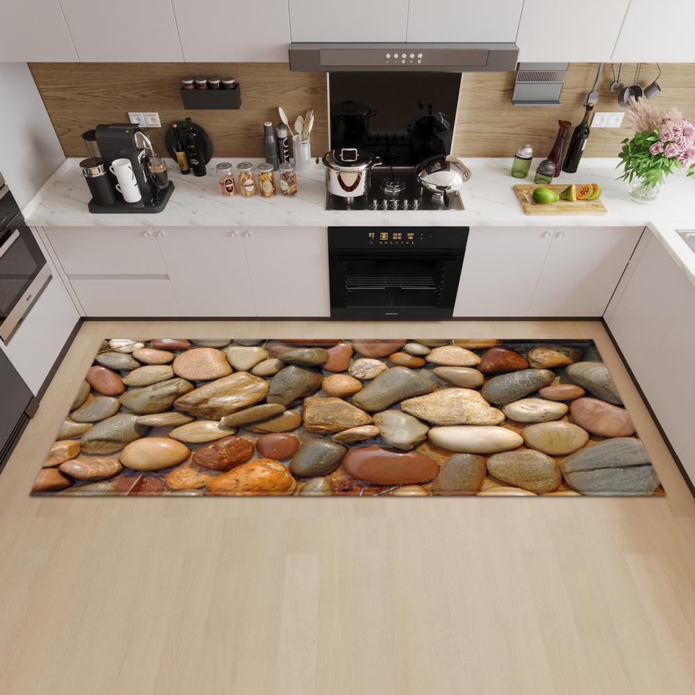 Kitchen Mat Entrance Door Mat Living Room Bedroom Long Carpet Corridor Non-slip Floor Children's Carpet