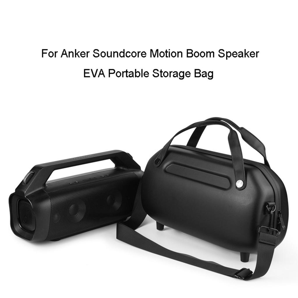 Hard EVA Travelling Case Storage Bag Protective Pouch Bag Carrying Case for Anker Soundcore Motion Boom Speaker